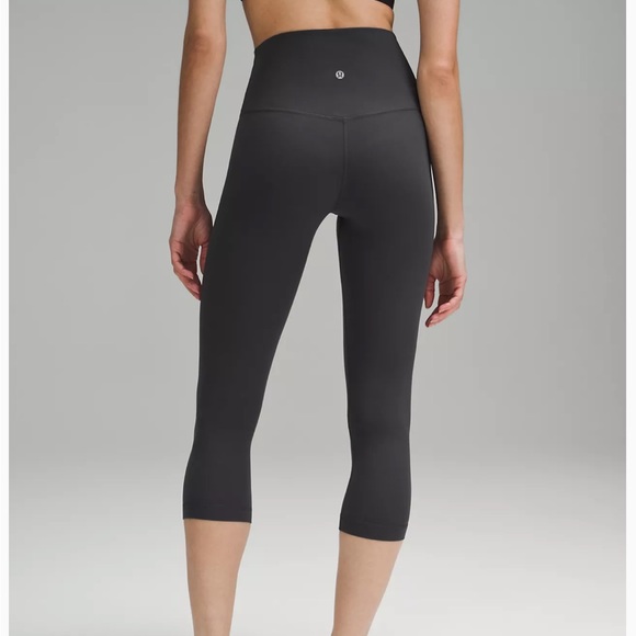 Lululemon Align 21” Crop Leggings - Graphite Grey - 2 - Picture 3 of 10